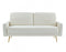 Divani Casa Huffine - Modern Fabric Sofa