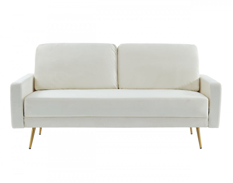 Divani Casa Huffine - Modern Fabric Sofa