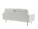 Divani Casa Huffine - Modern Fabric Sofa