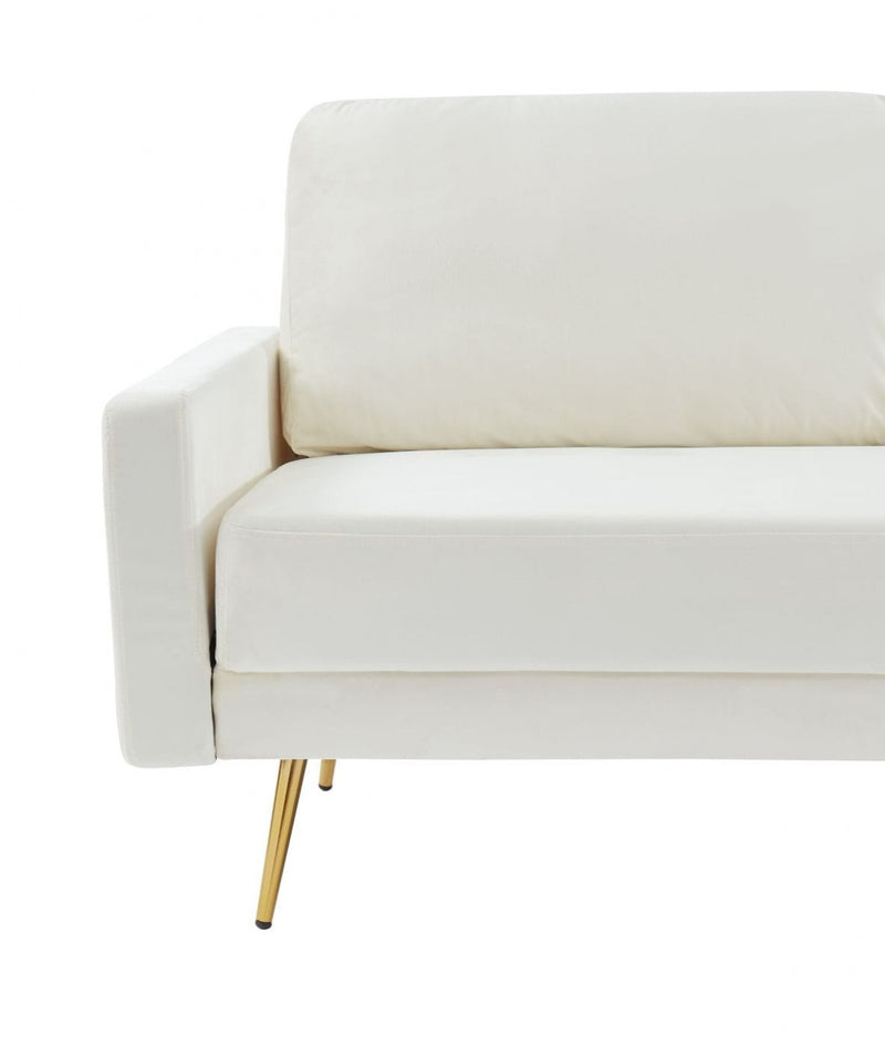 Divani Casa Huffine - Modern Fabric Sofa