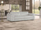 Coronelli Collezioni Icon - Modern Italian Grey Leather Sofa Bed