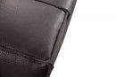 Accenti Italia Darwin - Italian Modern Dark Brown Leather Sofa