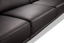 Accenti Italia Darwin - Italian Modern Dark Brown Leather Sofa