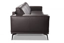 Accenti Italia Darwin - Italian Modern Dark Brown Leather Sofa