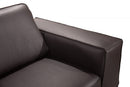 Accenti Italia Darwin - Italian Modern Dark Brown Leather Sofa