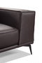 Accenti Italia Darwin - Italian Modern Dark Brown Leather Sofa