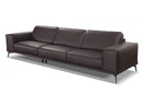 Accenti Italia Darwin - Italian Modern Dark Brown Leather Sofa