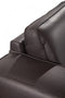 Accenti Italia Darwin - Italian Modern Dark Brown Leather Sofa