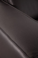 Accenti Italia Darwin - Italian Modern Dark Brown Leather Sofa