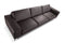 Accenti Italia Darwin - Italian Modern Dark Brown Leather Sofa