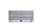Modrest Arlene Modern Grey Elm & Stainless Steel Bedroom Set