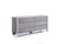Modrest Arlene Modern Grey Elm & Stainless Steel Bedroom Set