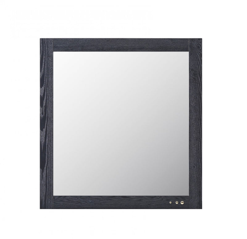 Modrest Wales Modern Smoked Ash Mirror