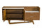 Modrest James - Contemporary Walnut & White Buffet