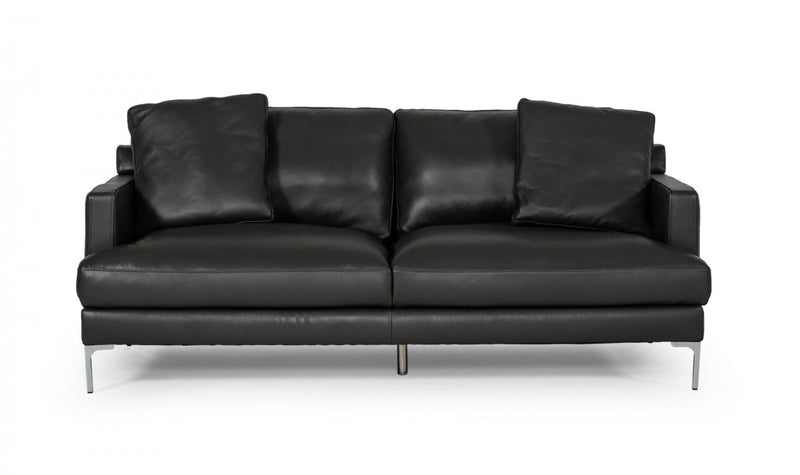 Divani Casa Janina - Modern Leather Sofa