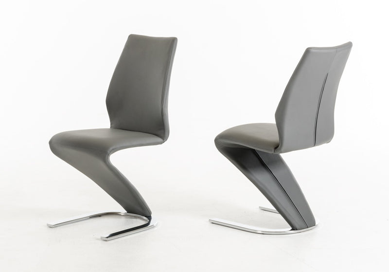 Penn - Modern Leatherette Dining Chair (Set of 2)