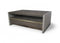 Modrest June - Modern Dark Grey Concrete & Walnut Coffee Table