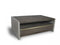 Modrest June - Modern Dark Grey Concrete & Walnut Coffee Table