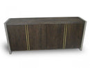 Modrest June - Modern Dark Grey & Walnut Buffet