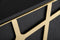 Modrest Kilson - Modern Black Oak & Champagne Gold Buffet