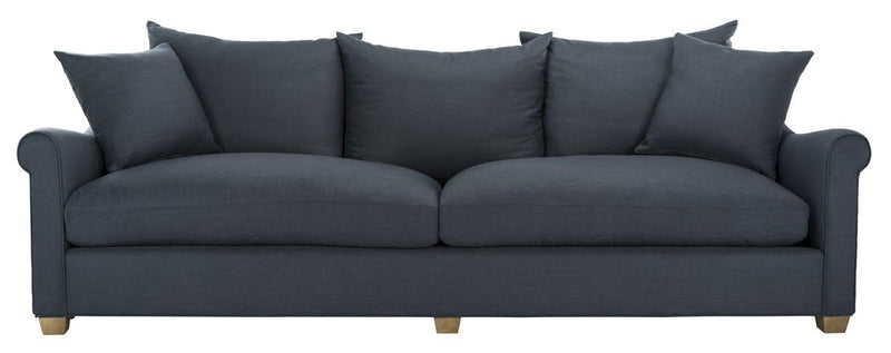 Fraiser Navy Linen Sofa