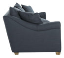 Fraiser Navy Linen Sofa
