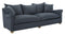 Fraiser Navy Linen Sofa