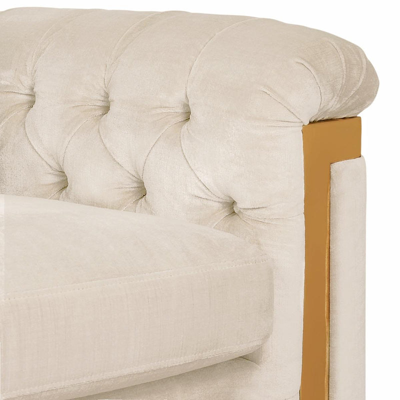 Lethbridge Velvet Sofa