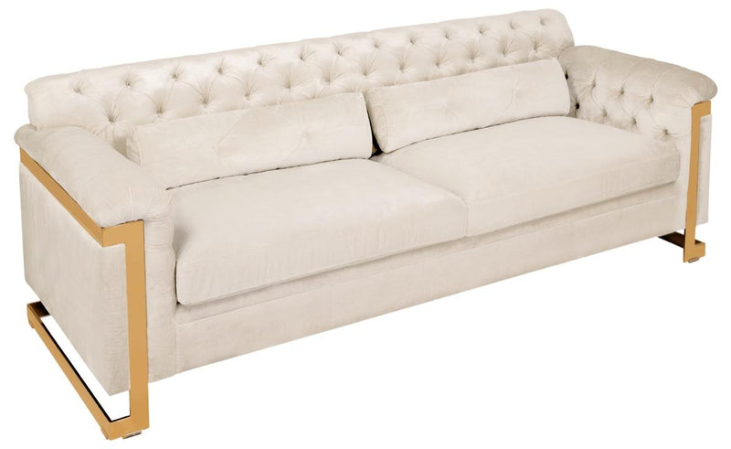 Lethbridge Velvet Sofa