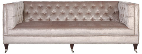 Miller Tufted Velvet Sofa