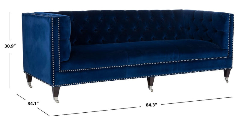 Miller Velvet Sofa