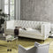 Miller Tufted Leather Sofa