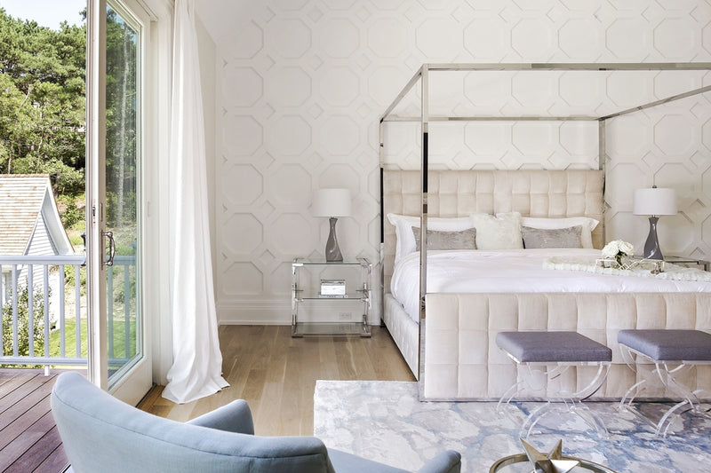 Alecxi Velvet King Bed