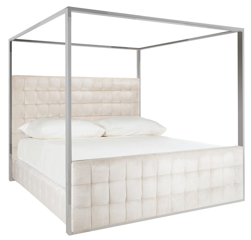 Alecxi Velvet King Bed