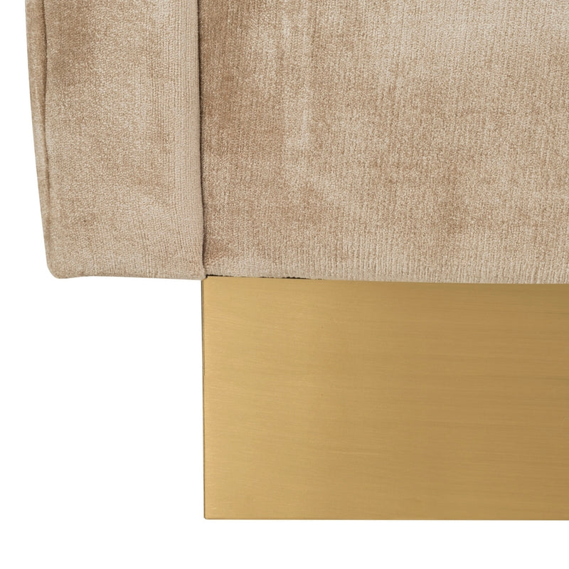 Marquette Velvet Sofa