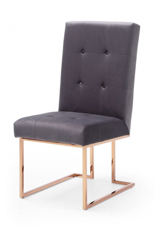 Modrest Legend - Modern Rosegold Dining Chair (Set of 2)