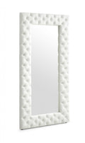 Modrest Legend - Transitional Velvet Floor Mirror