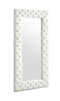 Modrest Legend - Transitional Velvet Floor Mirror