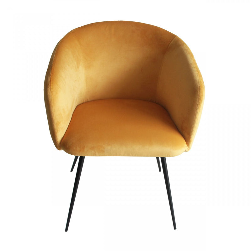Modrest Luzerne - Modern Velvet Dining Chair