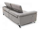 Divani Casa Maine - Modern Light Grey Fabric Sofa w/ Electric Recliners  by Hollywood Glam