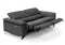 Divani Casa Maine - Modern Dark Grey Fabric Sofa w/ Electric Recliners
