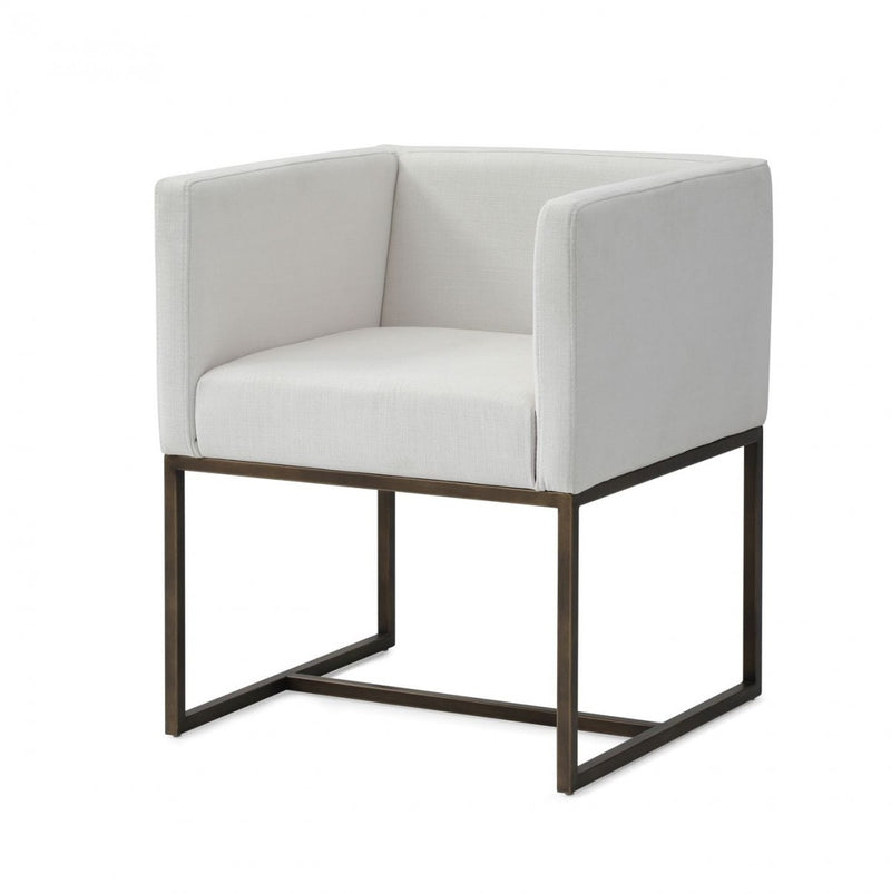 Modrest Marty - Modern Copper Antique Brass Dining Chair