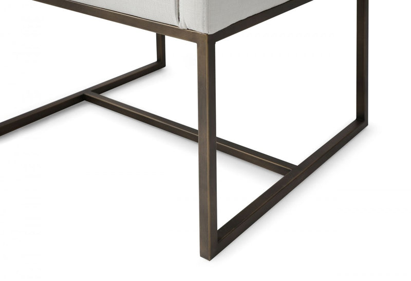 Modrest Marty - Modern Copper Antique Brass Dining Chair