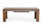 Modrest Maxi - Modern Walnut & Stainless Steel Dining Table