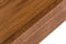 Modrest Maxi - Modern Walnut & Stainless Steel Dining Table