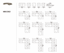 Divani Casa Cascade - Modern Beige Fabric U Shaped Sectional Sofa