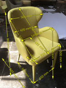 Modrest Tigard Modern Fabric Dining Chair