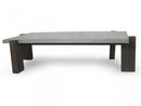 Modrest Milton - Dark Grey & Walnut Coffee Table