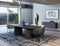 Modrest Calhoun - Modern Smoked Oak Extendable Dining Table