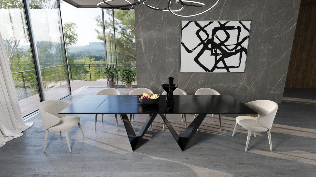Modrest Fritz - Modern Ceramic Dining Table